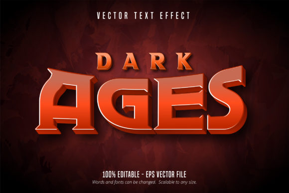 Dark Ages Text: A Game Style Text Effect for Bold Projects