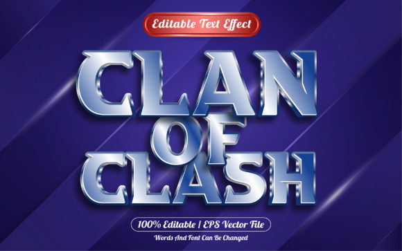 Editable Text Effect Clan Game Style: Bold Typography for Impactful Designs
