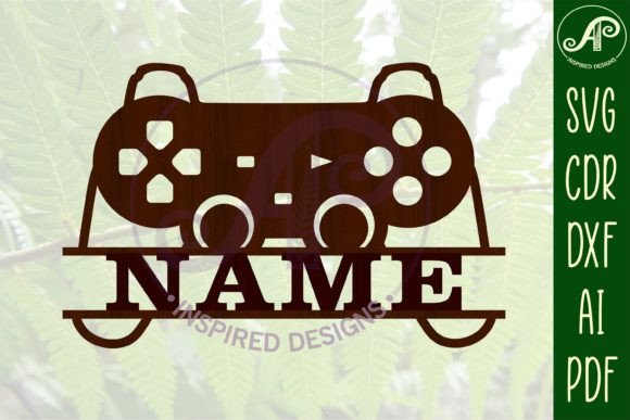 Game Controller Name Sign SVG Cut File: A Designer's Guide
