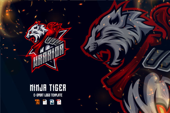 Ninja Tiger E-Sport Game Logo Design: A Deep Dive