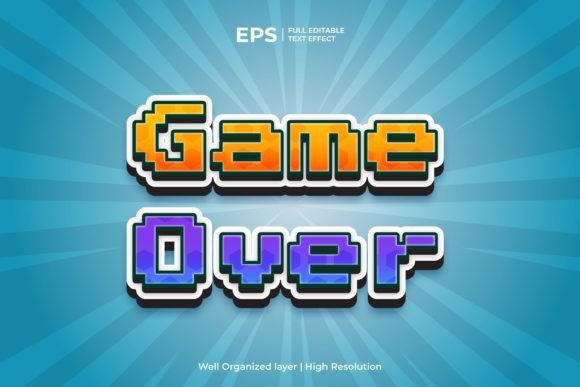 Revive Your Projects with a Retro Game Over Text Effect