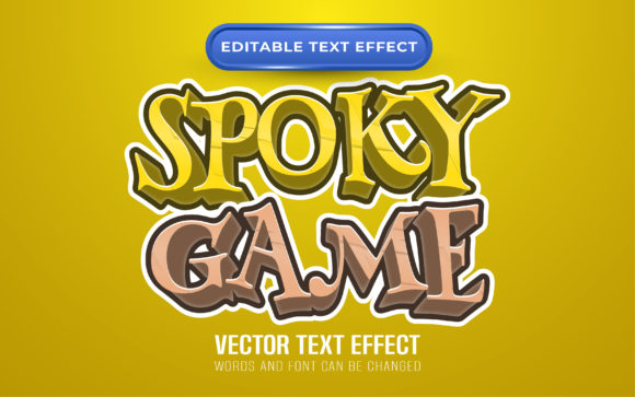 Spoky Game Editable Text Effect: Your Shortcut to Dynamic Headlines