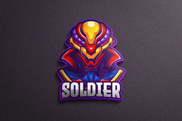 The Soldier E-sports Mascot Logo: Your Team's Digital Identity