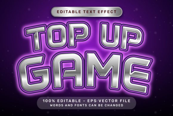 Top Up Game Effect and Editable Text: A Creative Powerhouse