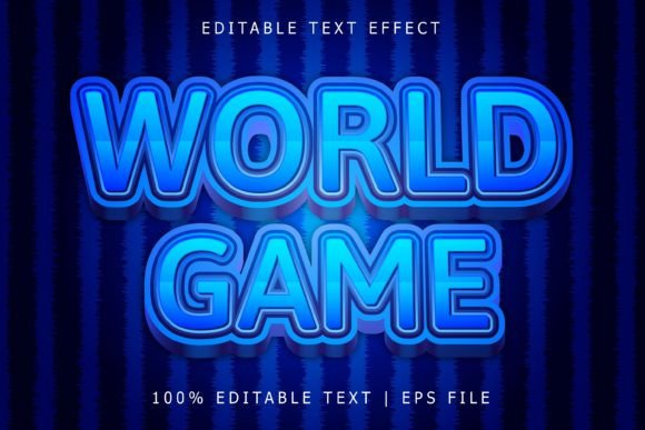 World Game Editable Text Effect: A Designer's Secret Weapon